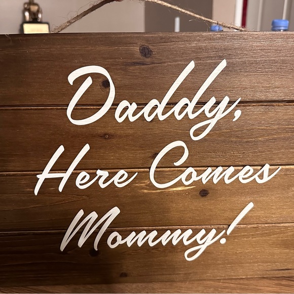 Handmade Wood Wedding sign. - Picture 2 of 2